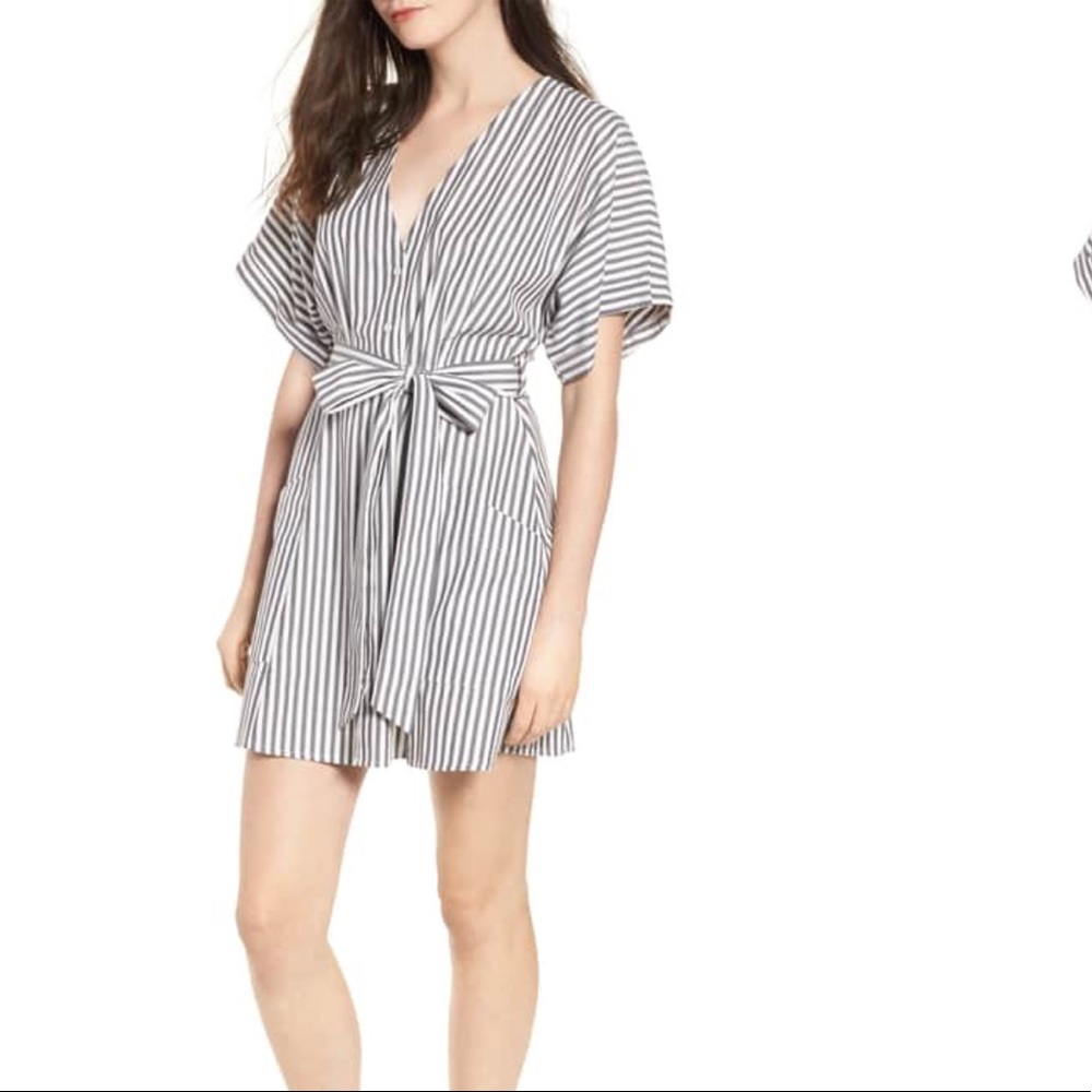 BP. Kimono Button Front Dress.